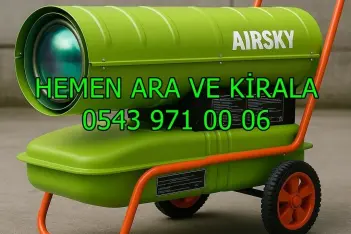 Beyoğlu ISIMAK KİRALAMA ELEKTRİKLİ MAZOTLU ISITICI