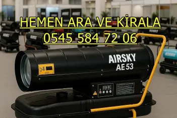 Isparta ISIMAK KİRALAMA ELEKTRİKLİ MAZOTLU ISITICI