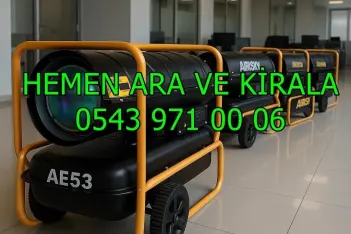 Pendik ISIMAK KİRALAMA ELEKTRİKLİ MAZOTLU ISITICI