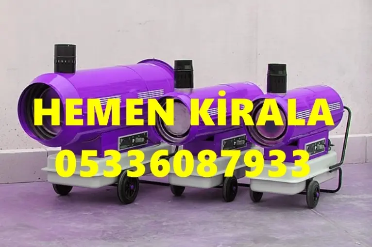 Konya ve Adana KİRALIK İNŞAAT KURUTMA CİHAZI