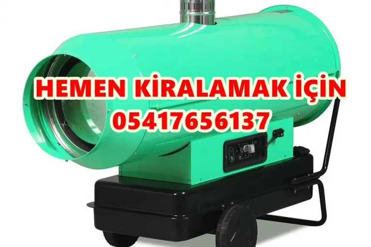 Nevşehir, Denizli ve Bolu KİRALIK İNŞAAT KURUTMA CİHAZI